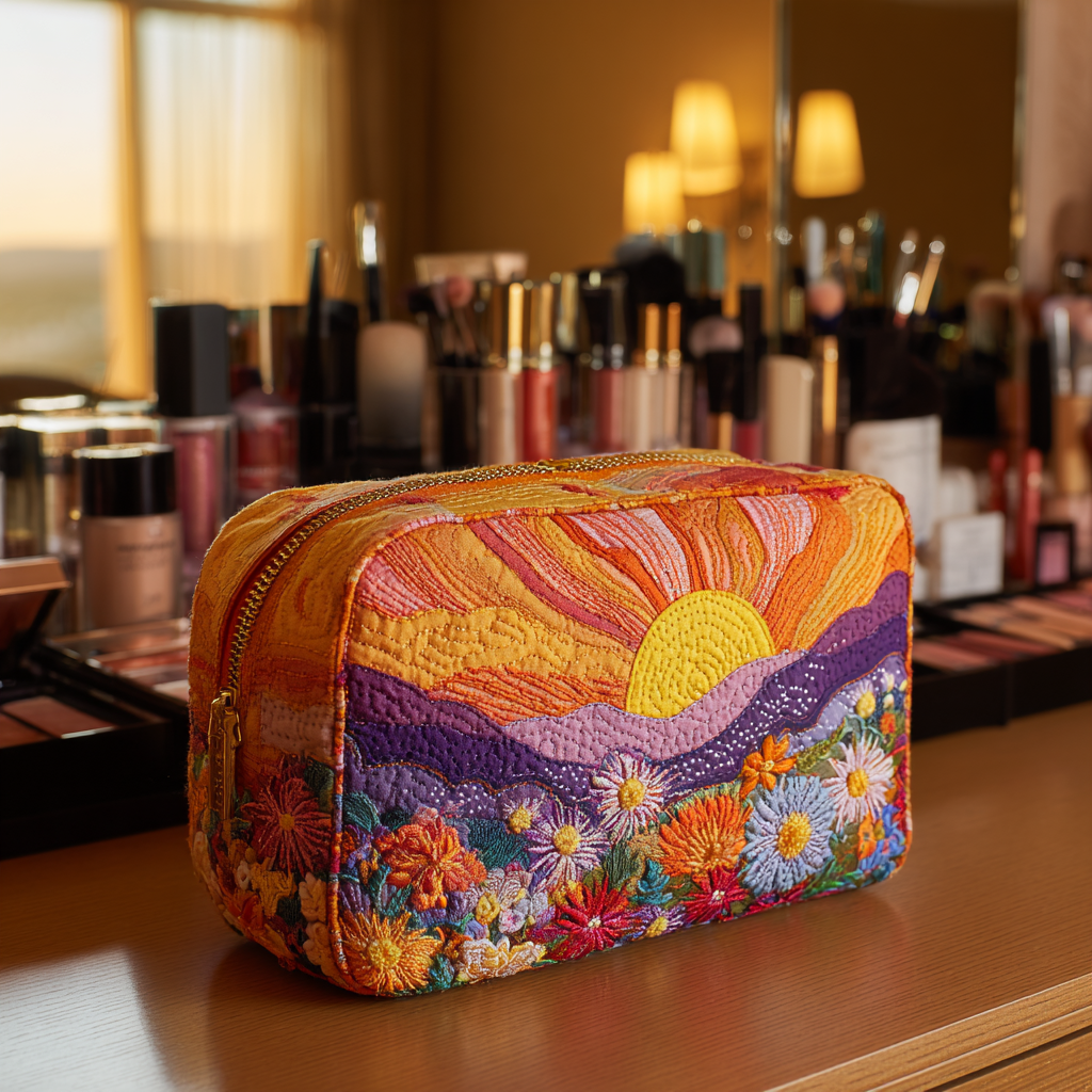 Morning Light Quilted Toiletry Bag – Abigail