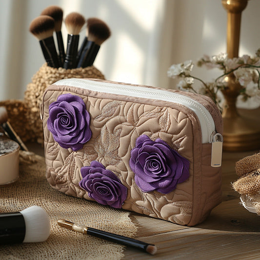Enchanted Rose Quilted Toiletry Bag
