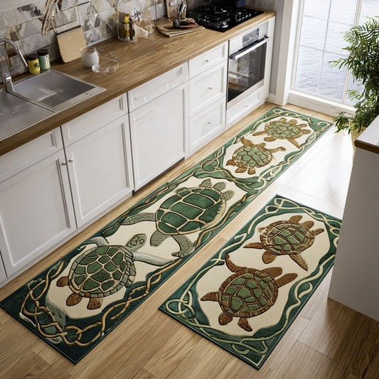 Inspiration Journey 2-Piece Kitchen Mat Set