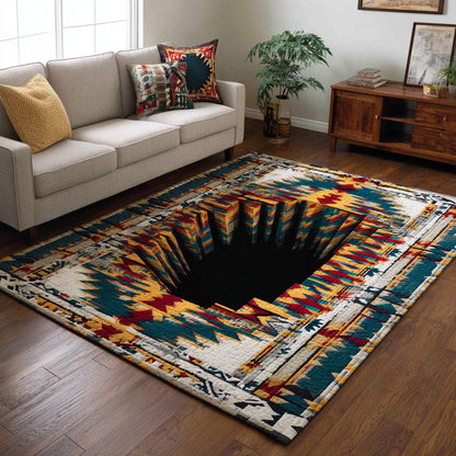 Deep Ancestral Decorative Area Rug