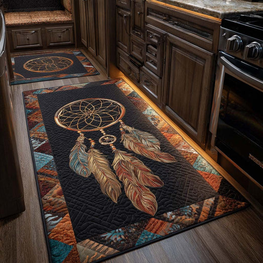 Dark Dreamcatcher 2-Piece Kitchen Mat Set