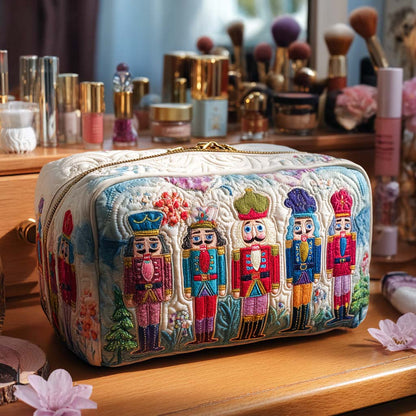 Christmas Nutcracker Quilted Toiletry Bag – Aspen