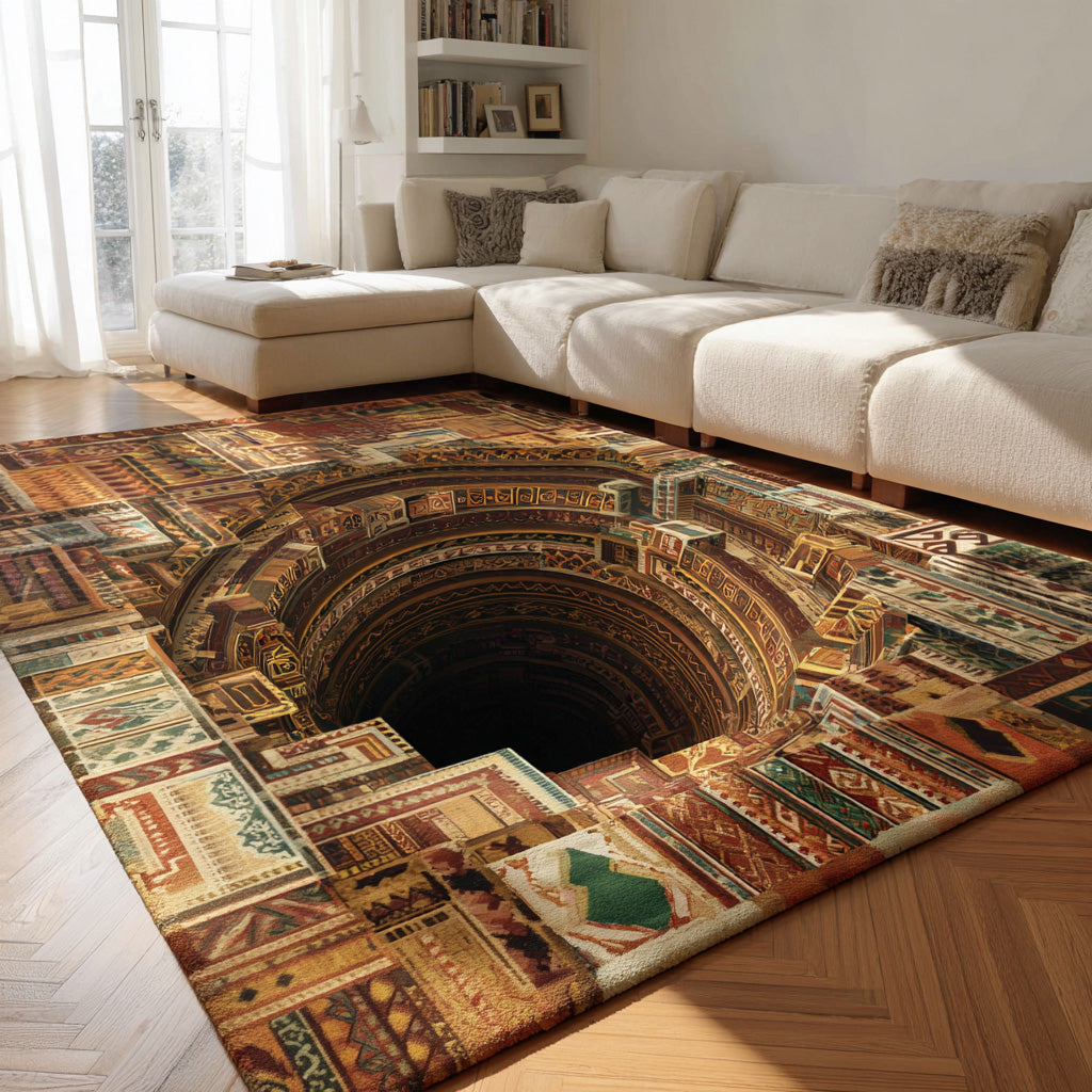 Deep Ancestral Decorative Area Rug – Aubrianna