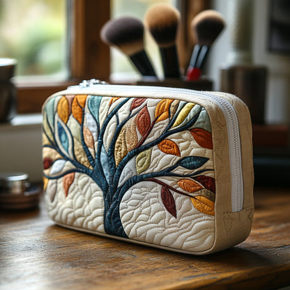 Tree of Life Quilted Toiletry Bag – Audrey