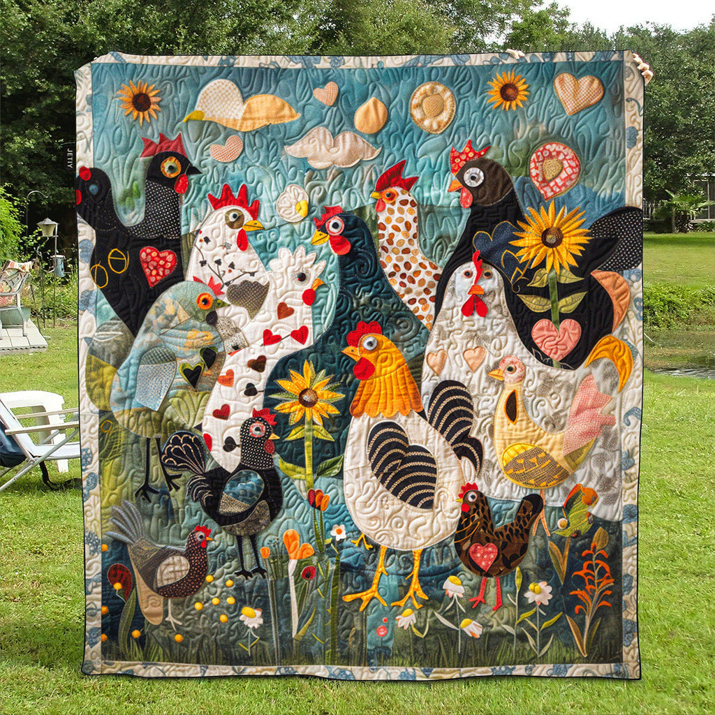 Garden Quilted Blanket