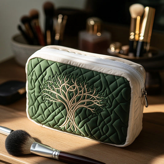 Heavenly Roots Quilted Toiletry Bag