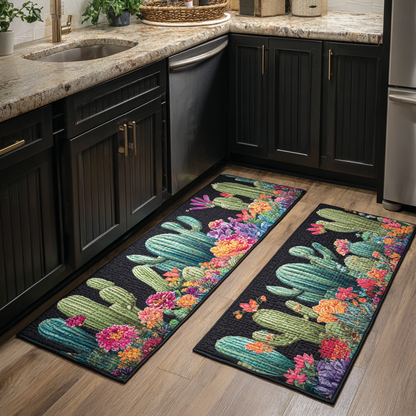 In Bloom 2-Piece Kitchen Mat Set