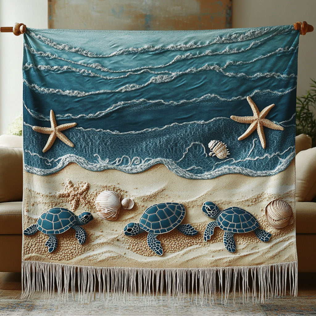 Beach Bliss Quilted Throw