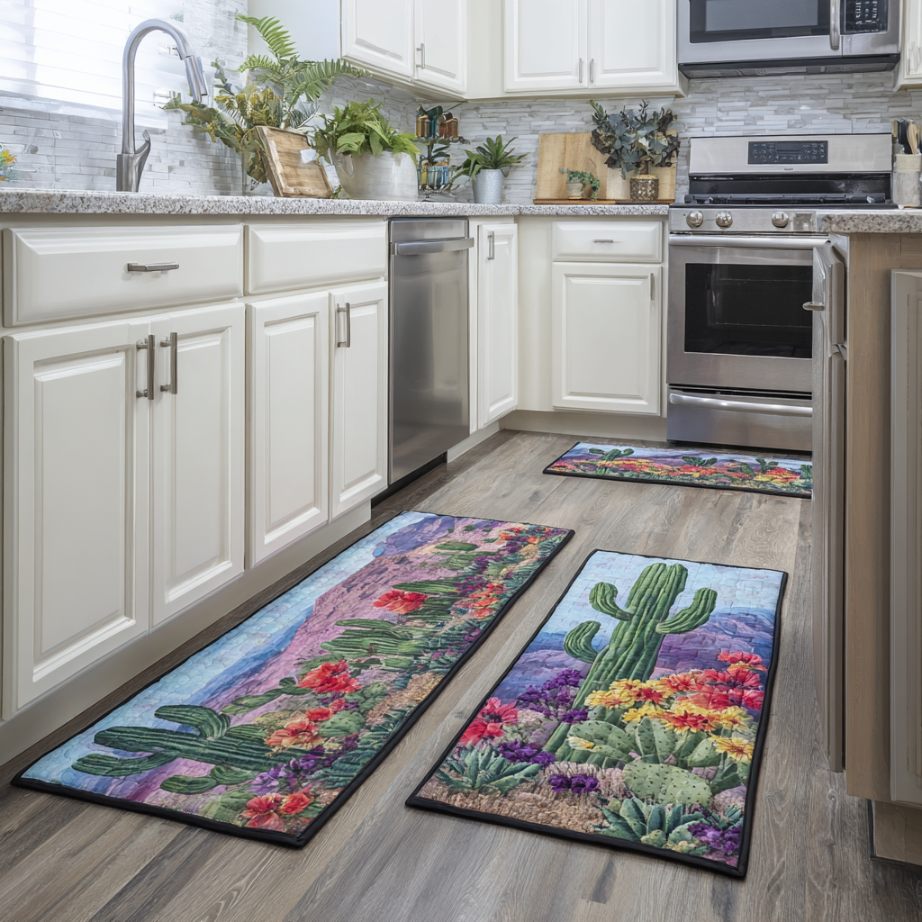 Desert Landscape 2-Piece Kitchen Mat Set