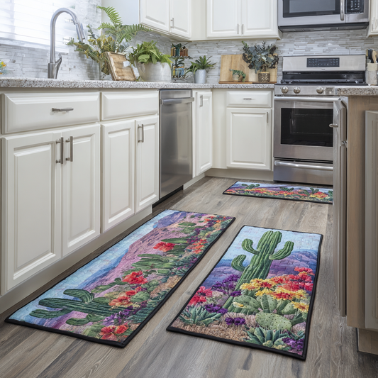 Desert Landscape 2-Piece Kitchen Mat Set