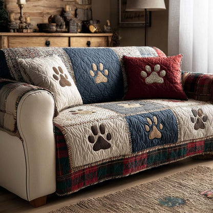 with Legs from the Best Friend Quilted Sofa Cover