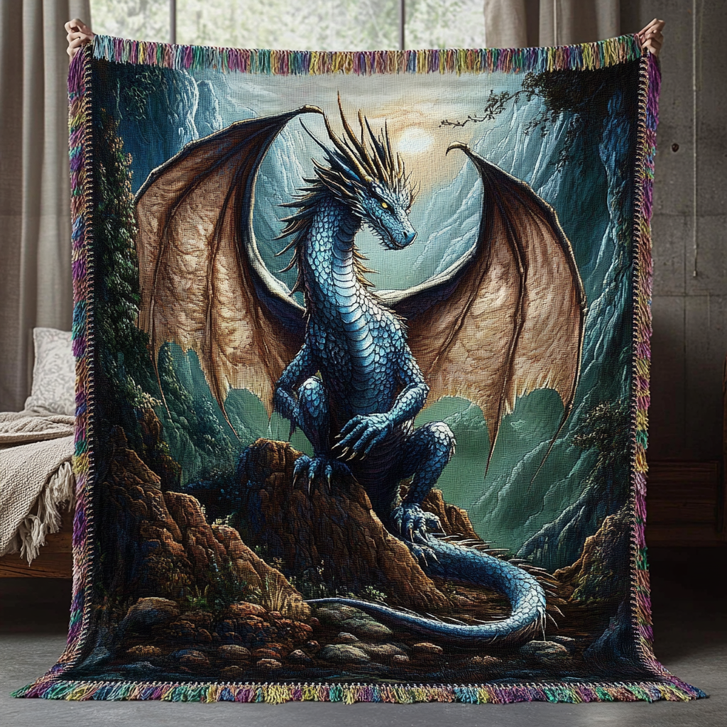 Fireborn Legacy Quilted Throw