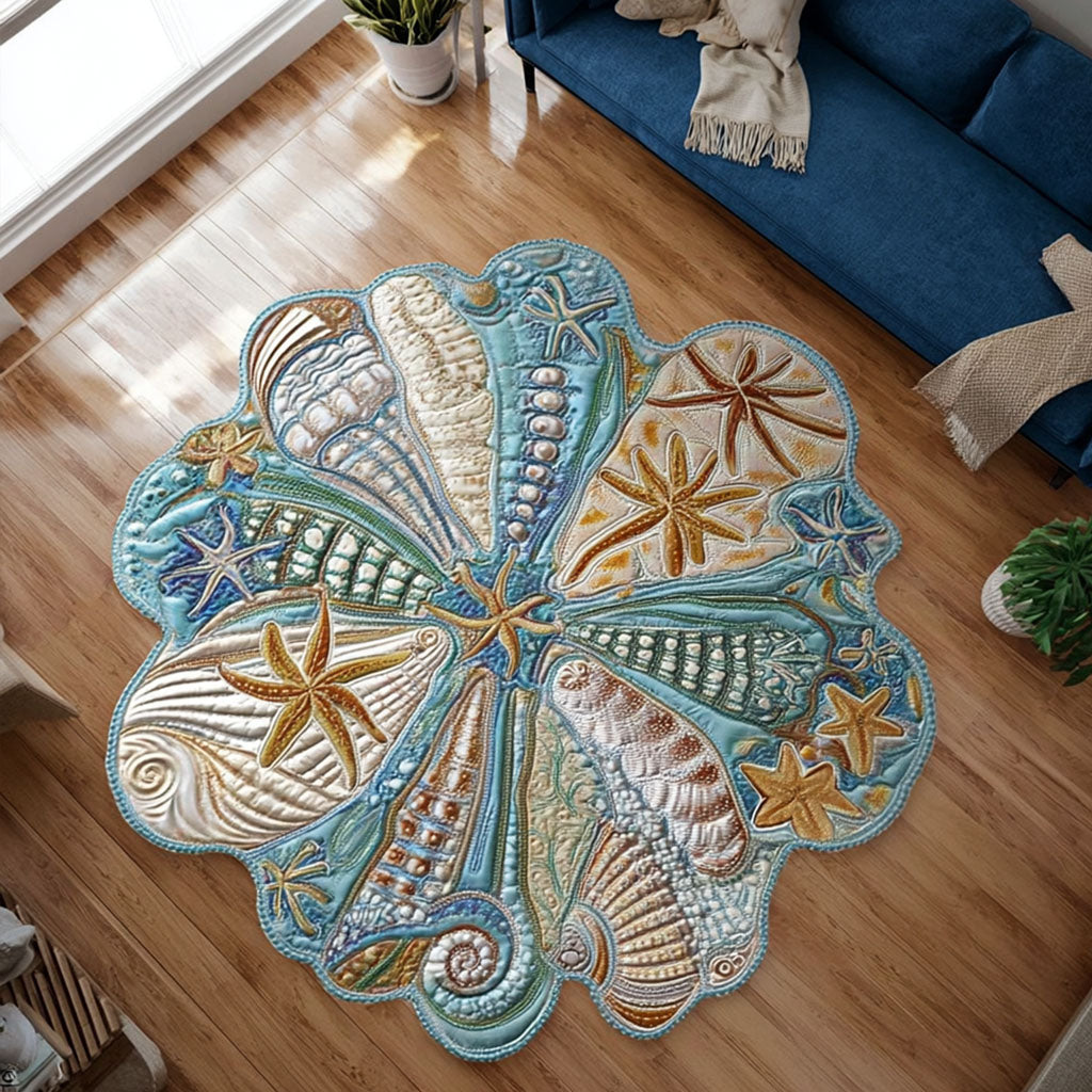 Cozy Cottage Shaped Area Rug