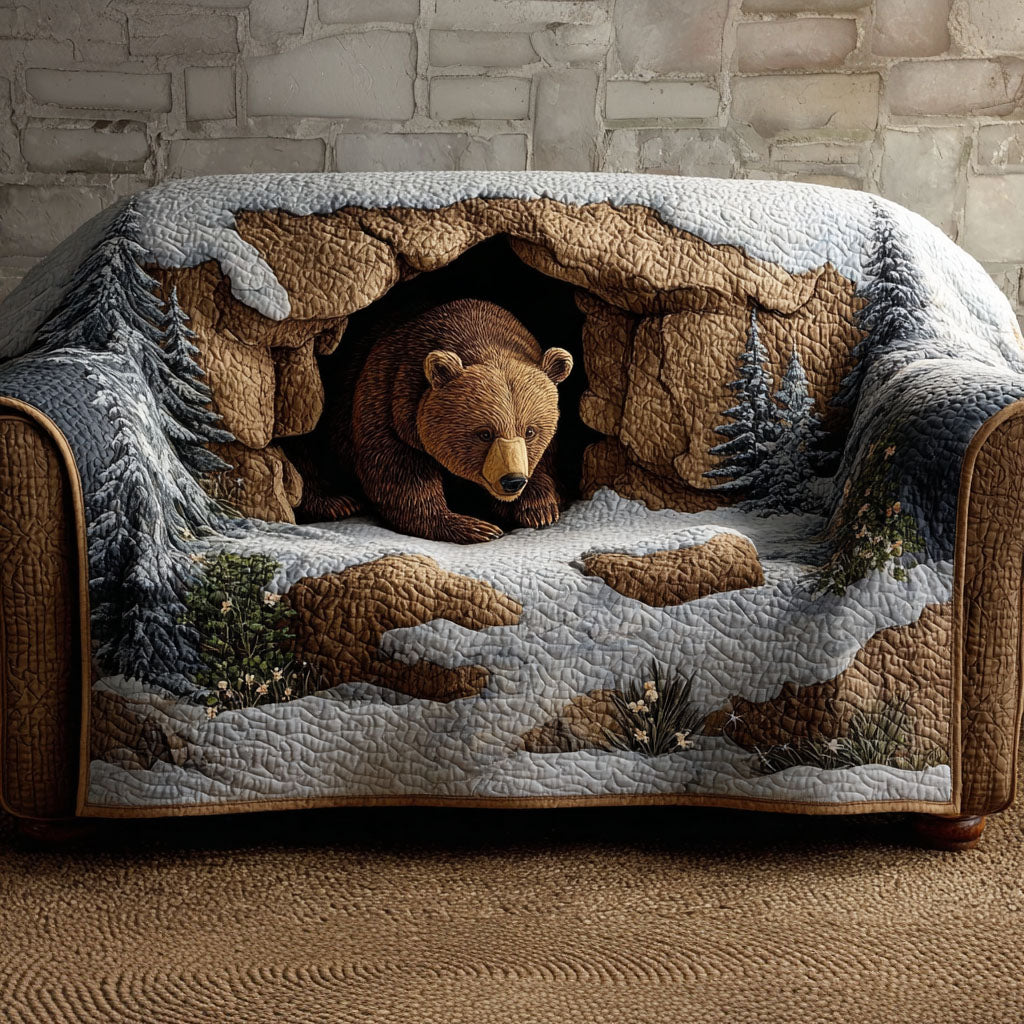 Bear and Pad from Berg Quilted Sofa Cover