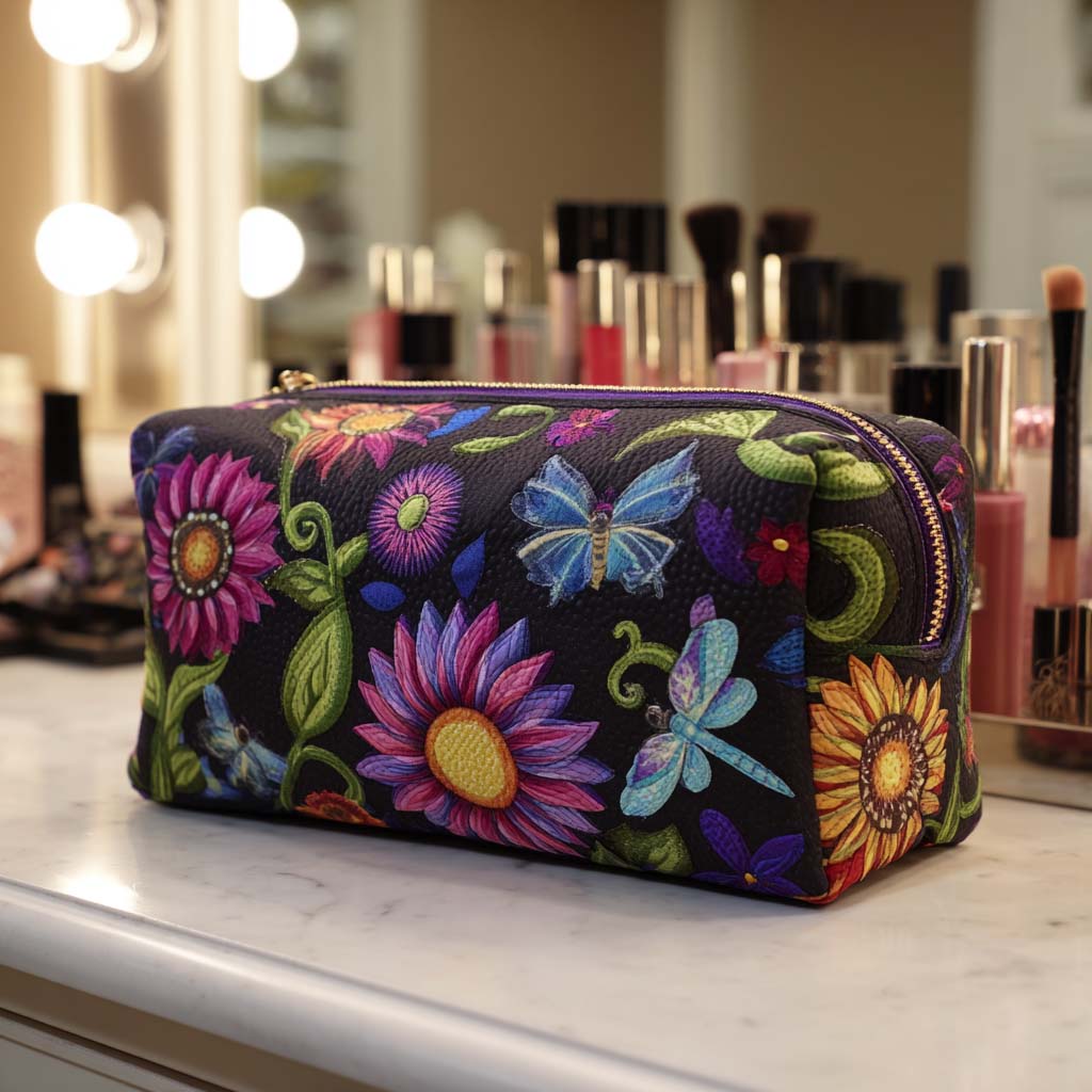 Morning Light Quilted Toiletry Bag – Charlotte