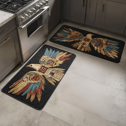 Spirit Eagle 2-Piece Kitchen Mat Set