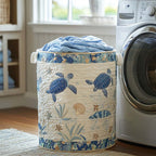 Coastal Calm | Quilted Storage Basket