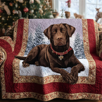 Labrador Retriever Quilted Sofa Cover