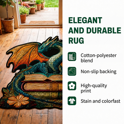 Abstract Paw Shaped Area Rug
