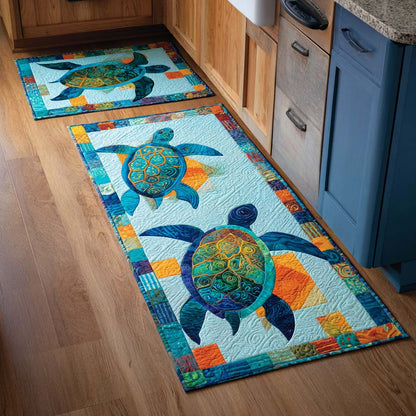 Laid-Back Coast 2-Piece Kitchen Mat Set