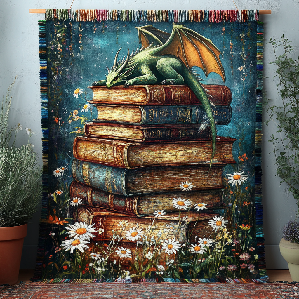 Book Guardian Quilted Throw