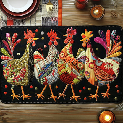 Starry Night Quilted Placemats