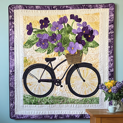 Blooming Ride Textile Wall Art