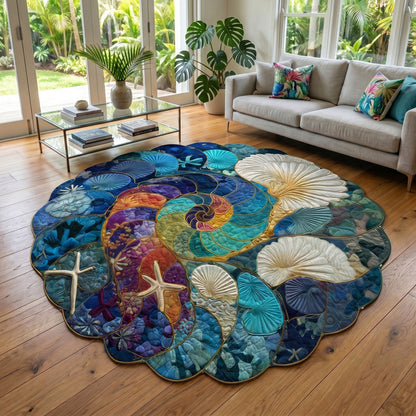 Wave Shaped Area Rug