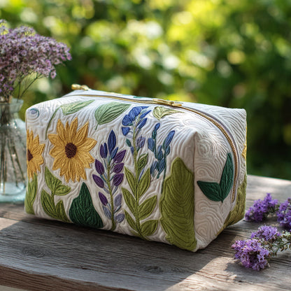 Refined Flowers Quilted Toiletry Bag – Emerson