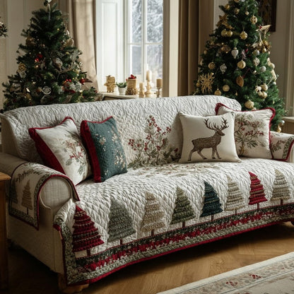 Woud aan Schemering Quilted Sofa Cover