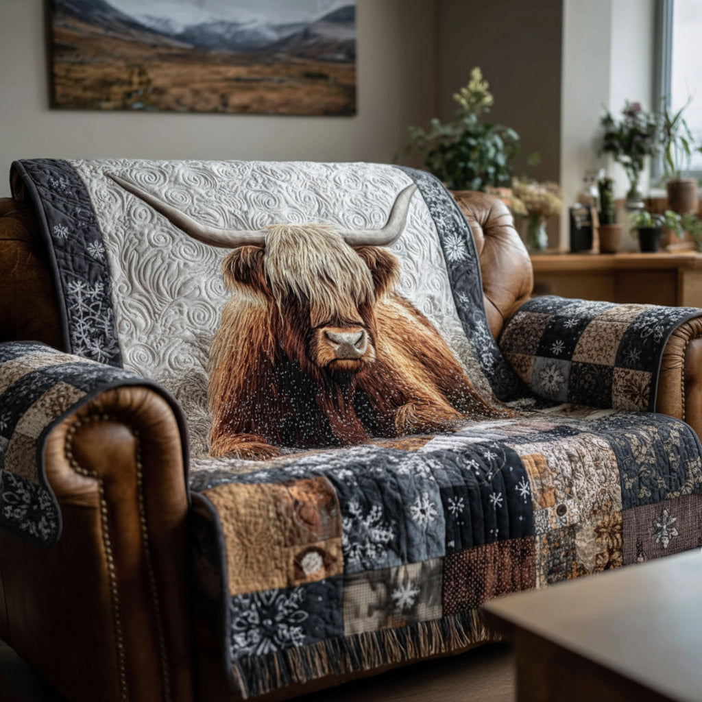 Highland Quilted Sofa Cover