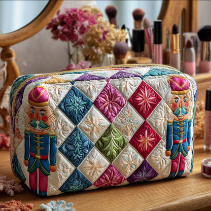 Christmas Soldier Quilted Toiletry Bag – Faye