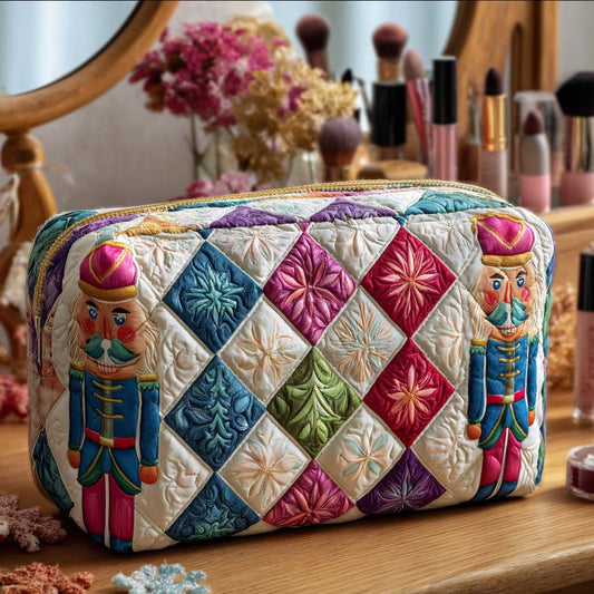 Christmas Soldier Quilted Toiletry Bag – Faye