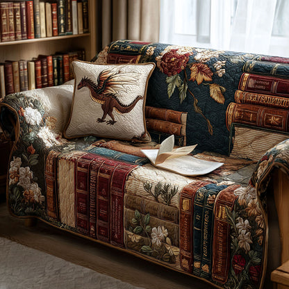 for Corner Reading Quilted Sofa Cover – Felicia