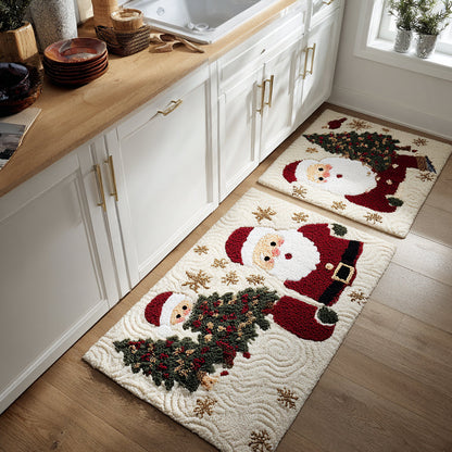 Christmas Journey 2-Piece Kitchen Mat Set