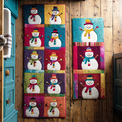 Snowman 2-Piece Kitchen Mat Set – Galilea
