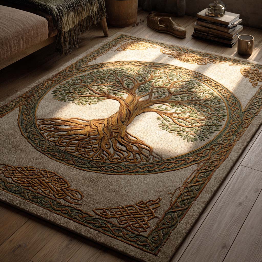 Ancestral Spirit Decorative Area Rug