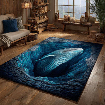 Guardian of the Deep Decorative Area Rug