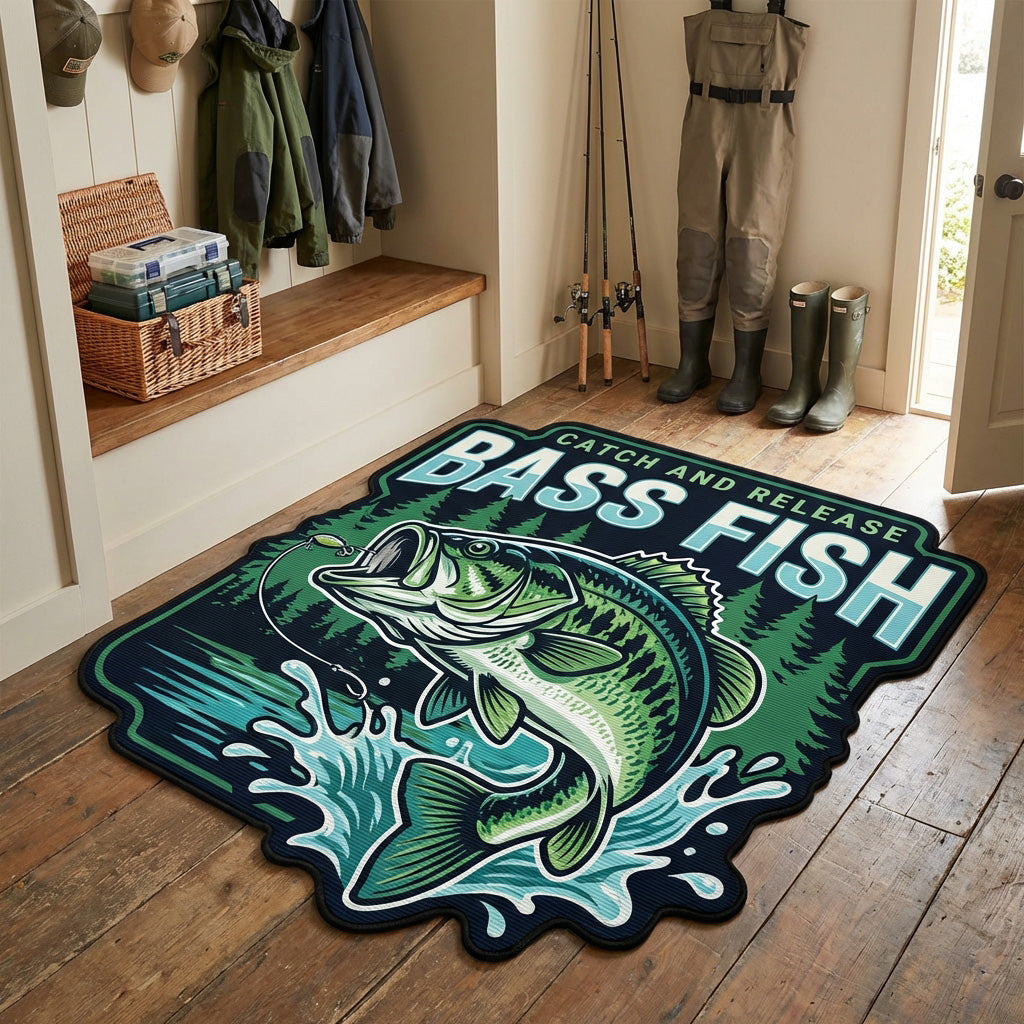 Splash Shaped Area Rug
