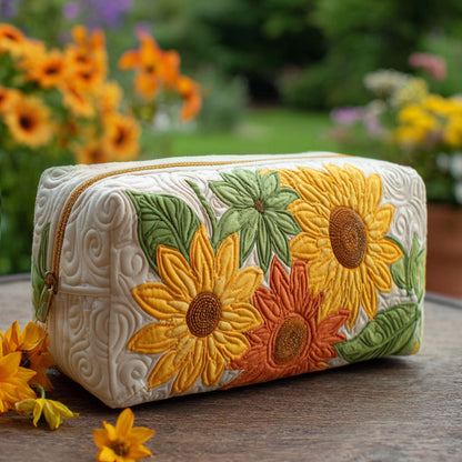 Dreamy Petals Quilted Toiletry Bag