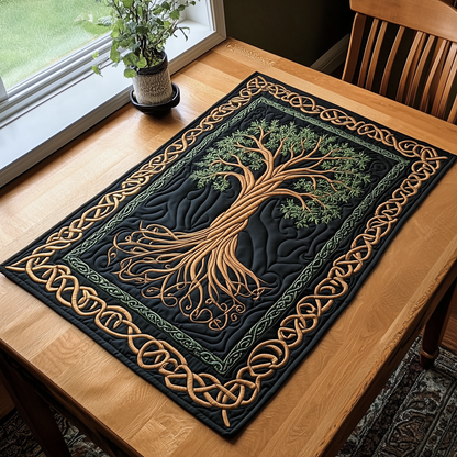 Celtic Tree Spirit Quilted Placemats