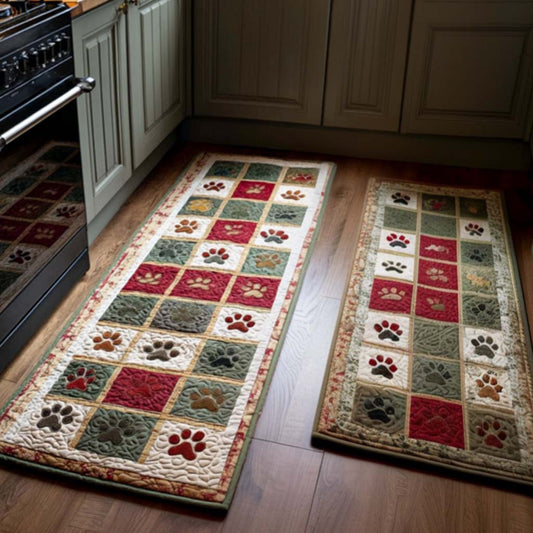 Christmas Classic 2-Piece Kitchen Mat Set