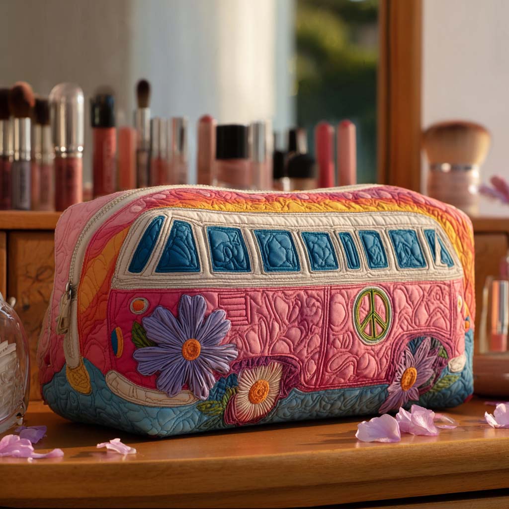 Serene Travel Quilted Toiletry Bag