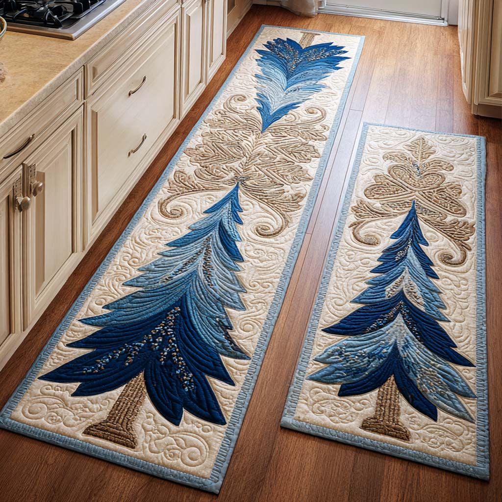 Christmas Cheer 2-Piece Kitchen Mat Set