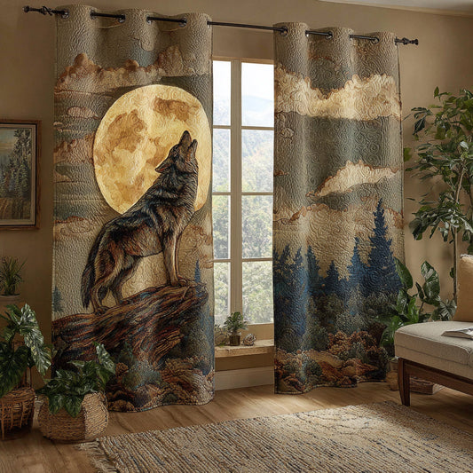 Moonwolf Quilted Curtains