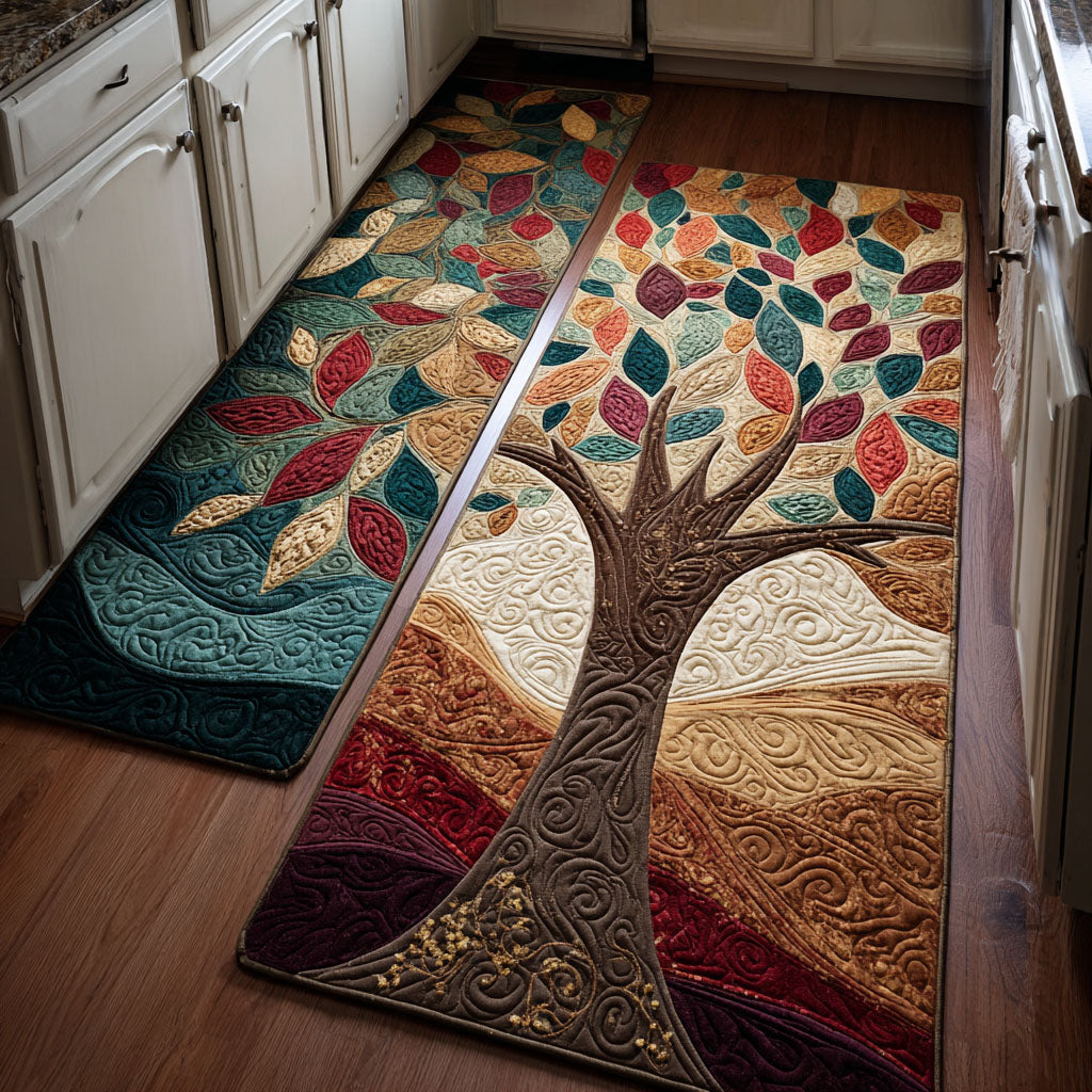 Woodland Refuge 2-Piece Kitchen Mat Set