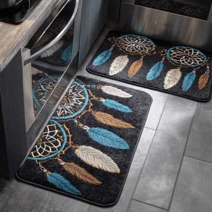 Dreamcatcher Sky 2-Piece Kitchen Mat Set