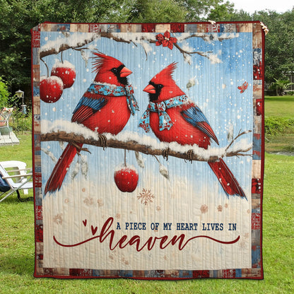 A Piece of My Heart Lives in Paradise Textile Wall Art
