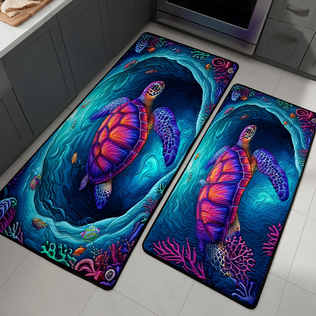 Coral Reef 2-Piece Kitchen Mat Set – Lyla