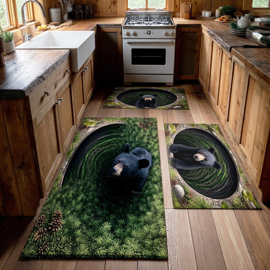 Forest Strength 2-Piece Kitchen Mat Set